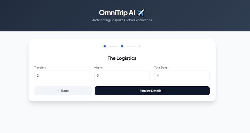 OmniTrip – screenshot 2