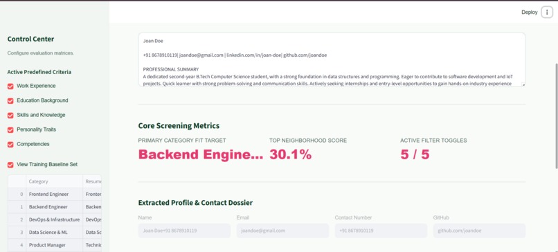 TalentScout – screenshot 2
