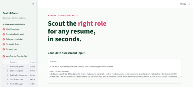 TalentScout – screenshot 3