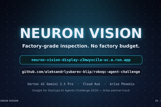 Neuron Vision — 5-Agent Parallel Visual QC Pipeline