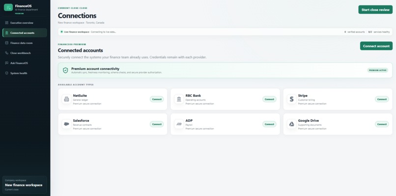 AI-Native FinanceOps Control Plane for Small Business – screenshot 7