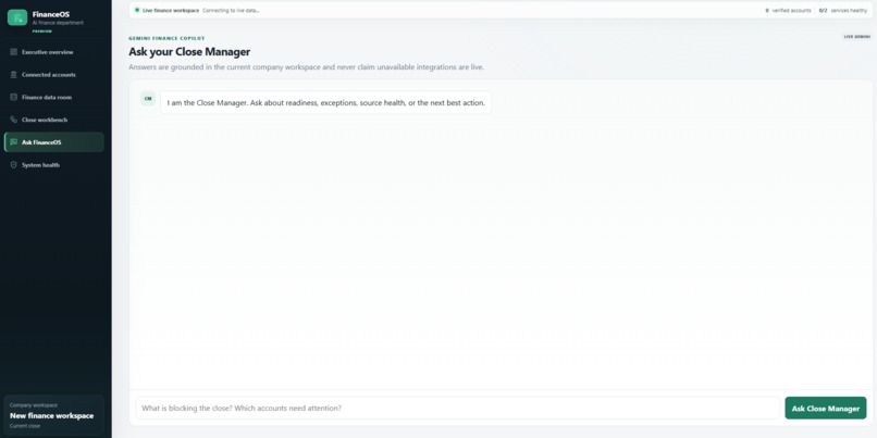 AI-Native FinanceOps Control Plane for Small Business – screenshot 8