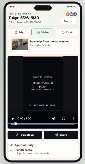 Tripsync – screenshot 6