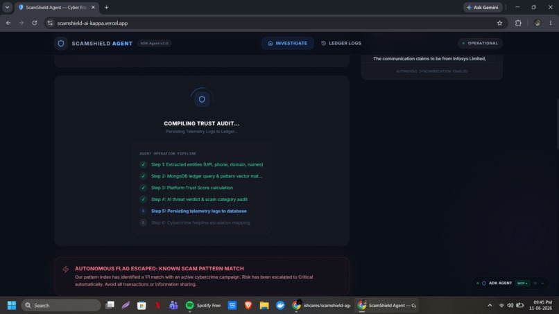 ScamaShield Agent – screenshot 2