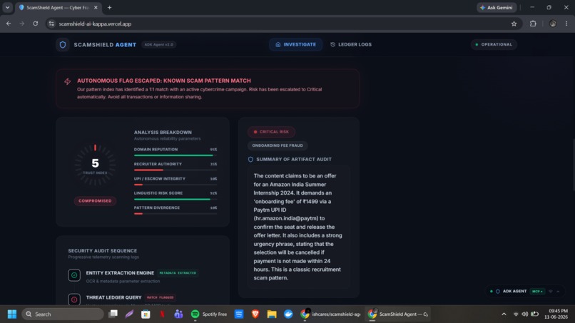 ScamaShield Agent – screenshot 4