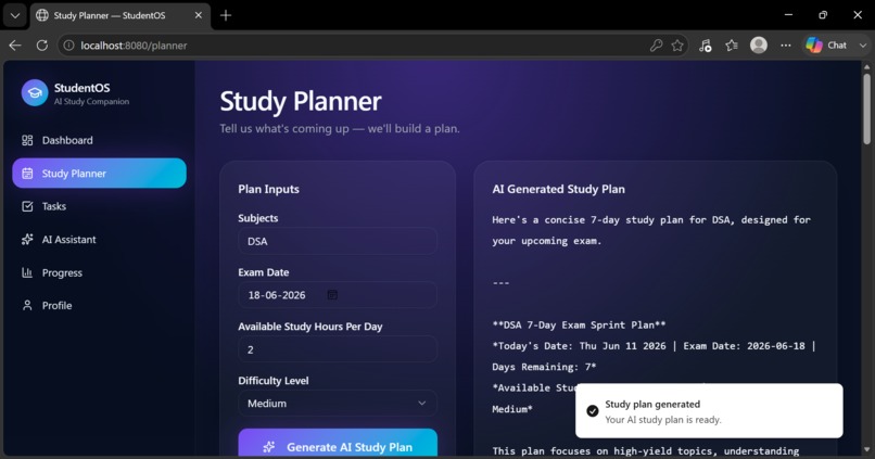 StudentOS – screenshot 3