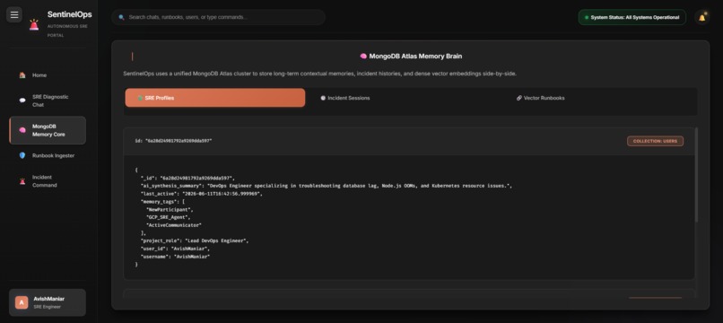 SentinelOps: Autonomous SRE & DevOps Incident Command Portal – screenshot 3