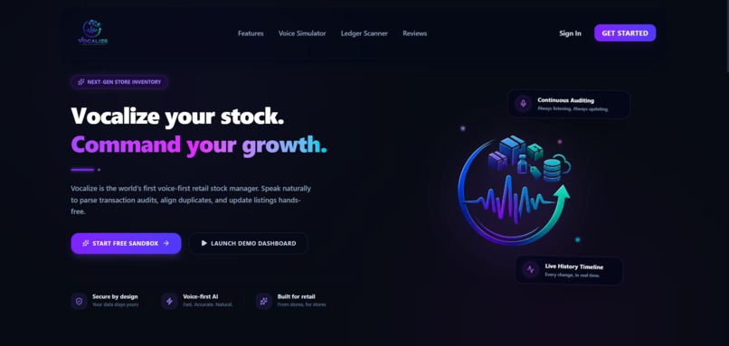 Vocalize – screenshot 1