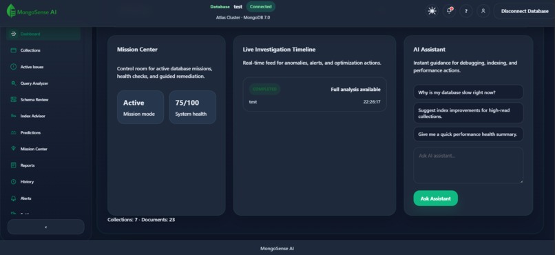 MongoSense AI – screenshot 4