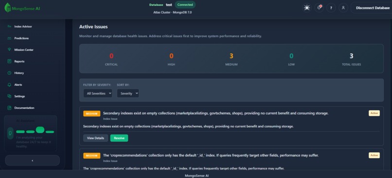 MongoSense AI – screenshot 5