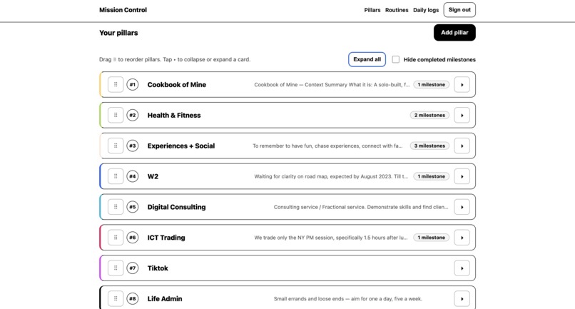 Mission Control – screenshot 2