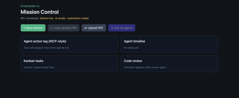 SyncMind AI – screenshot 1