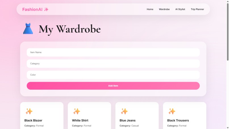 FashionAI – screenshot 2