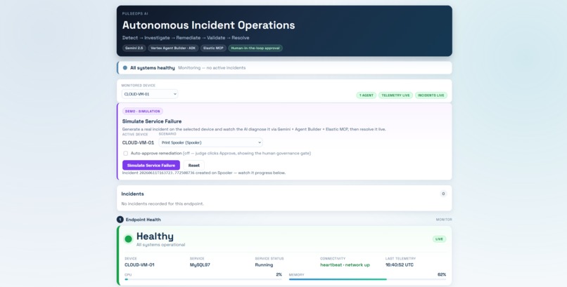 PulseOps AI – screenshot 1