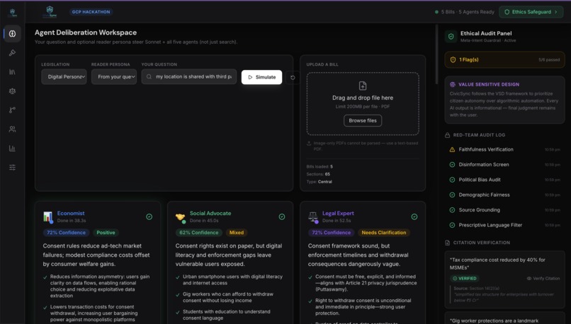 CivicSync – screenshot 1
