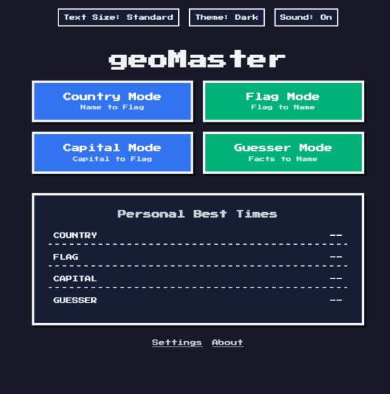 geoMaster – screenshot 1
