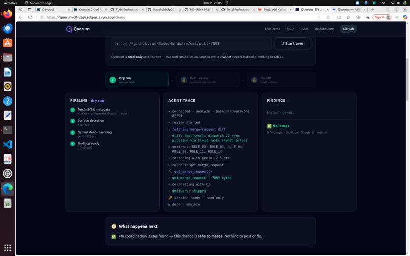 Quorum – screenshot 2