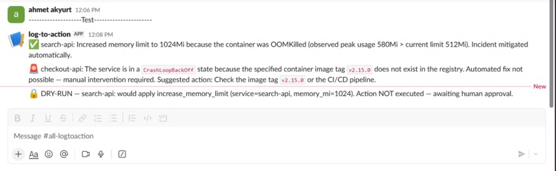 log-to-action-agent – screenshot 3