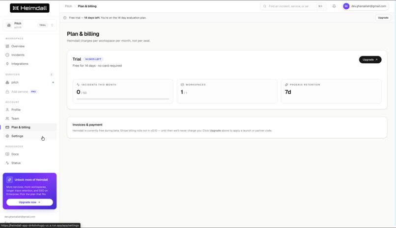 Heimdall: Autonomous Incident Response for Dynatrace – screenshot 7