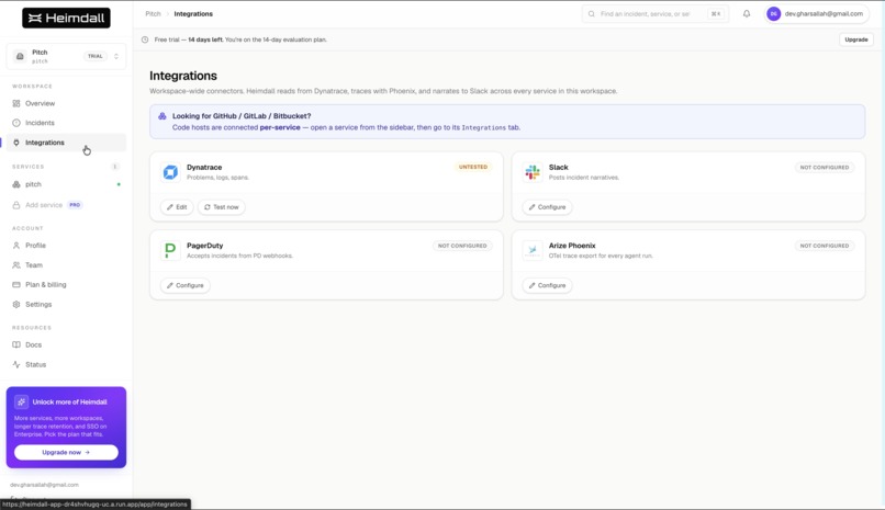Heimdall: Autonomous Incident Response for Dynatrace – screenshot 9