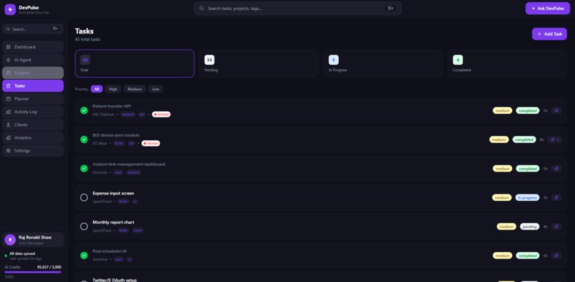 DevPulse – screenshot 10