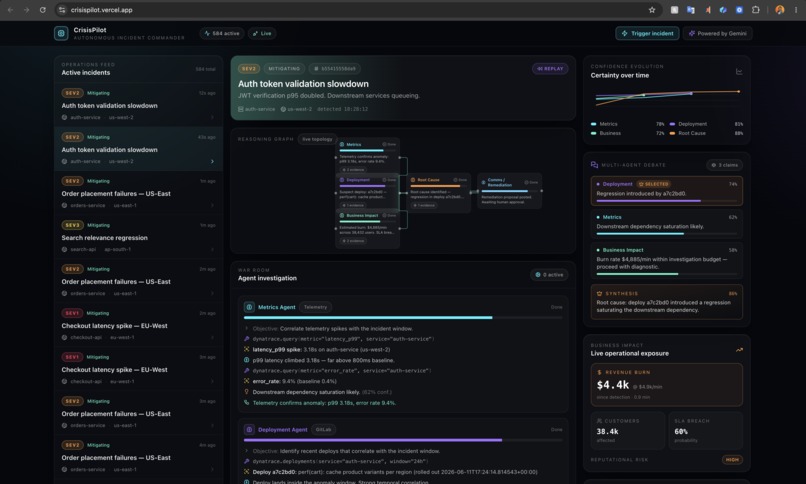 CrisisPilot – screenshot 1