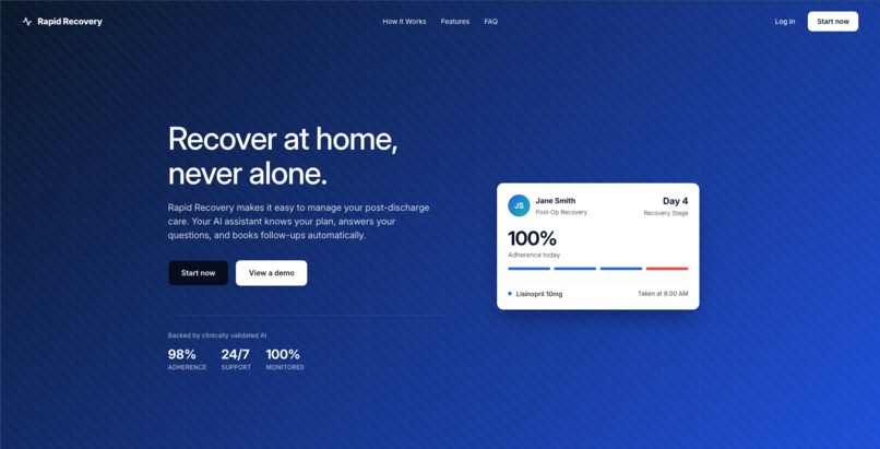 Rapid Recovery – screenshot 1