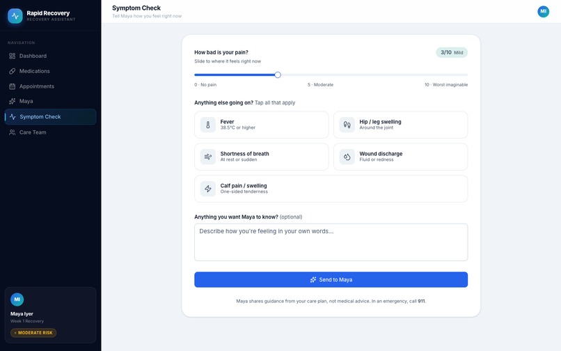 Rapid Recovery – screenshot 5