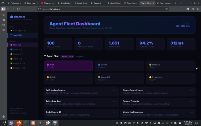 TitanU Fleet Dashboard – screenshot 1