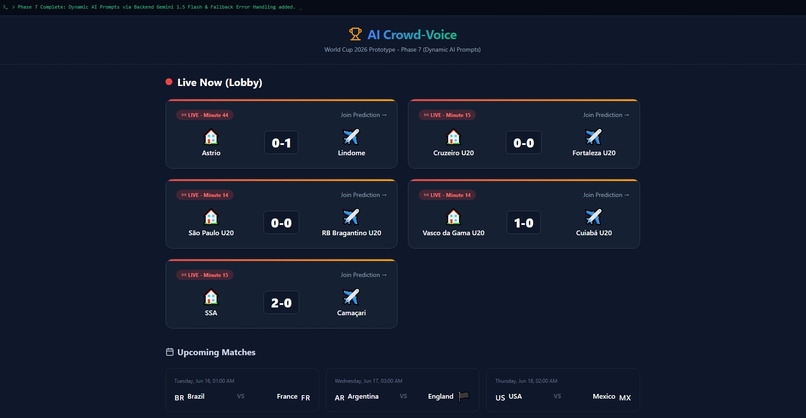 AI Crowd Voice – screenshot 1