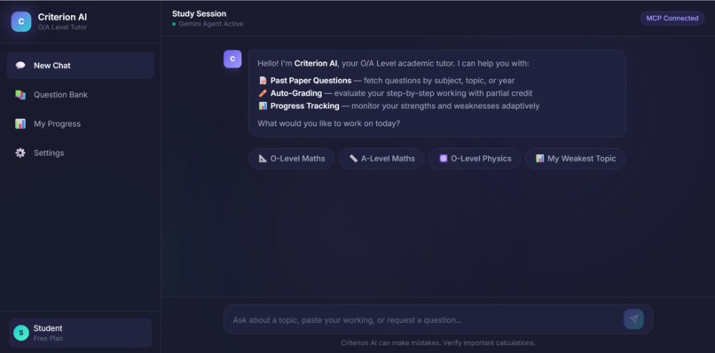 Criterion AI – screenshot 1