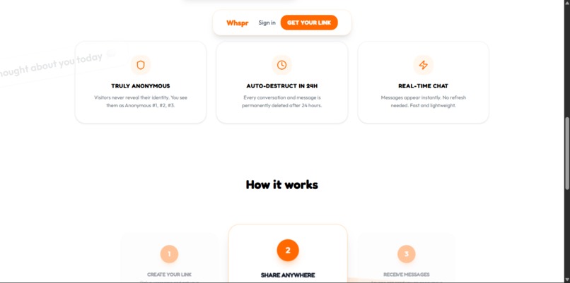 WHSPER – screenshot 3