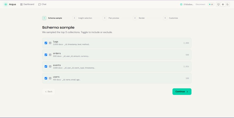 Argus: The Agentic Analyst for MongoDB Atlas – screenshot 3
