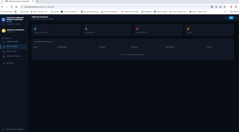 SQA AI-Driven  Potenciando el QA/QC y plazos  en compras EPC – screenshot 1