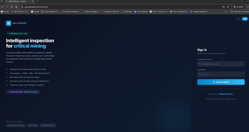 SQA AI-Driven  Potenciando el QA/QC y plazos  en compras EPC – screenshot 6