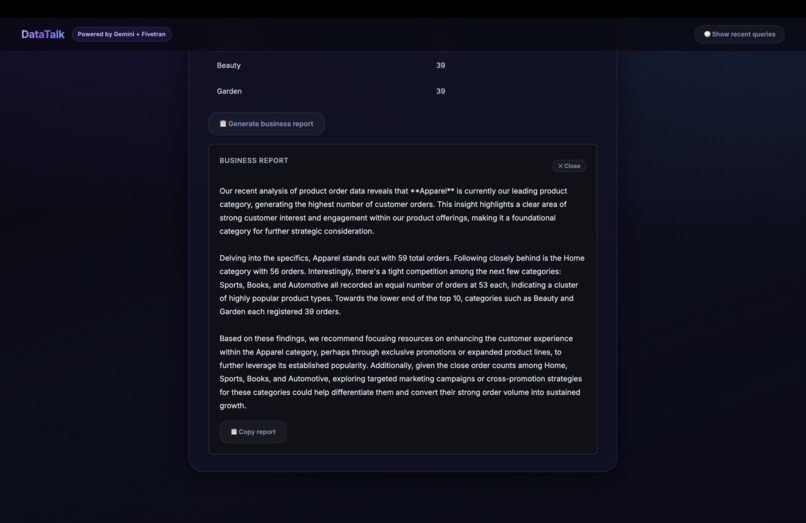 Datatalk – screenshot 5