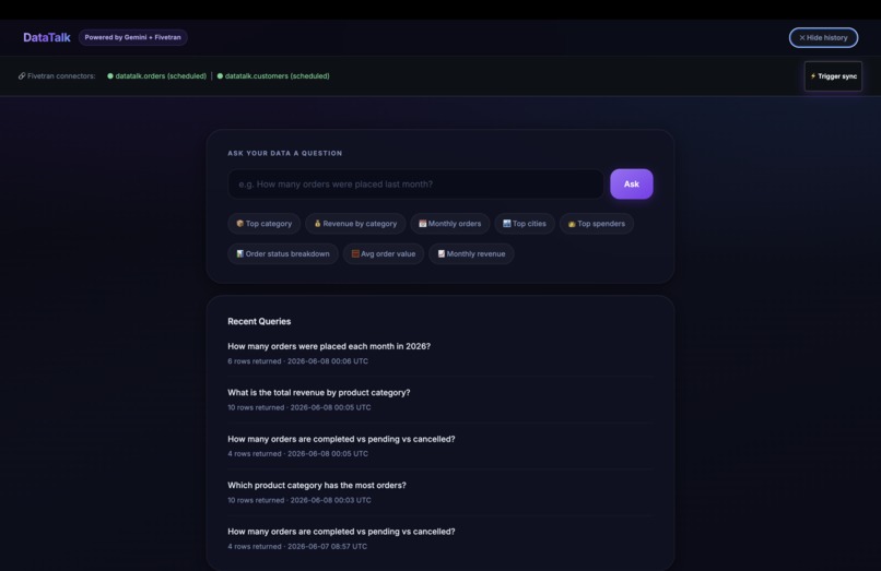Datatalk – screenshot 6