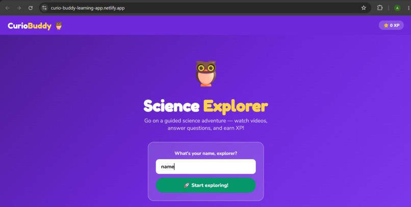 Curiobuddy – screenshot 1