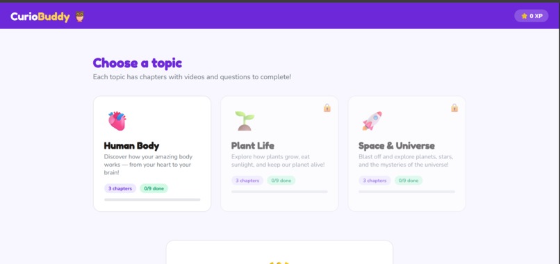 Curiobuddy – screenshot 2