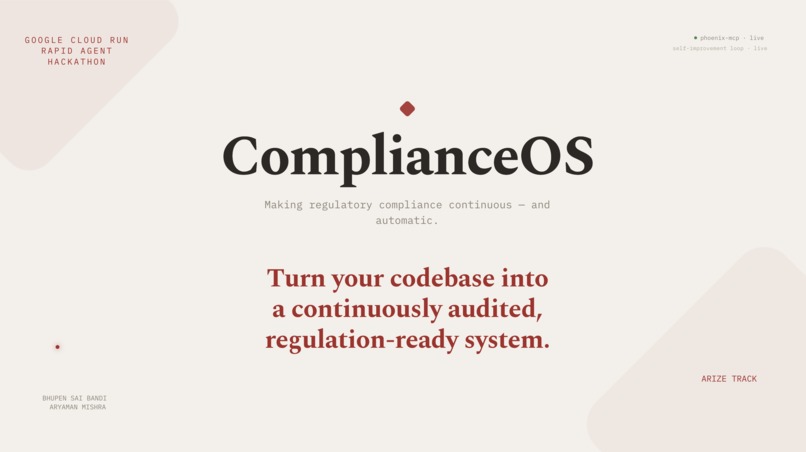 CompilanceOS – screenshot 1