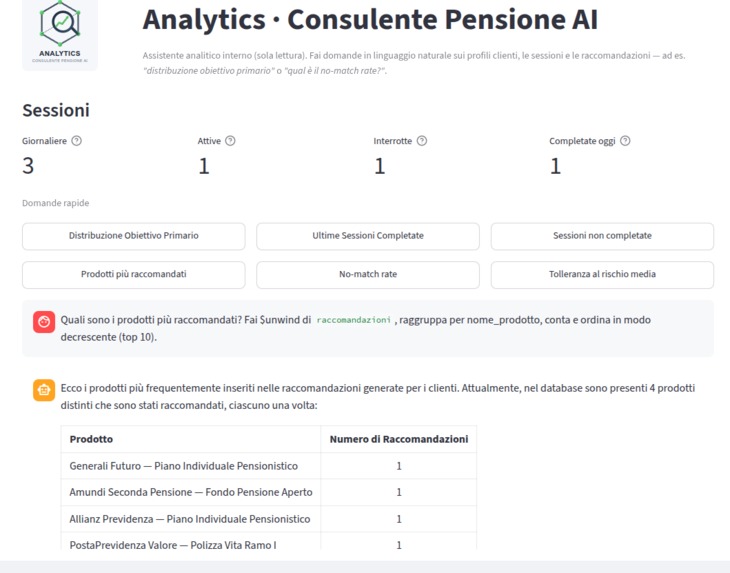 Consulente Pensione AI – screenshot 2