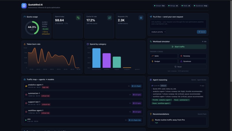 Quotamind AI - Autonomous Inference Optimization – screenshot 3
