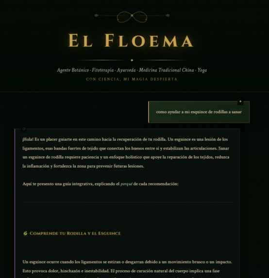 El Floema — Botanical AI Agent – screenshot 2