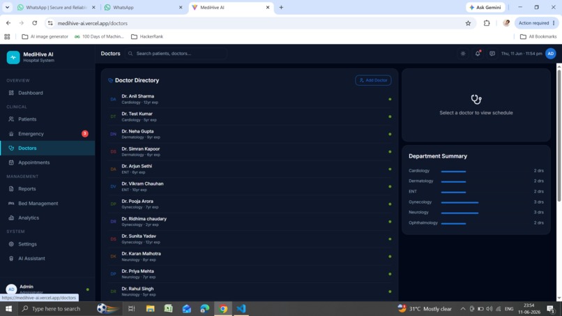MediHive AI – screenshot 1