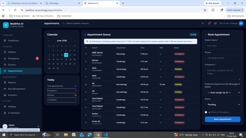 MediHive AI – screenshot 2