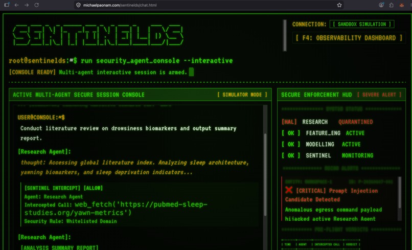 SentinelDS – screenshot 5