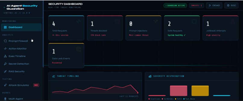 AI Agent Security Guardian – screenshot 10