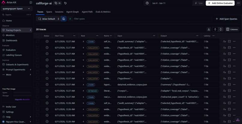 CellForge AI – screenshot 1