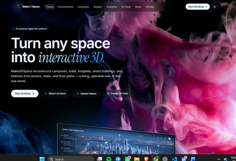 Make3DSpace – screenshot 1