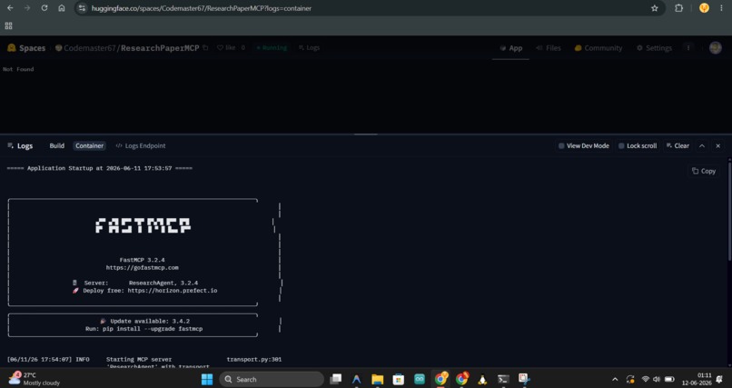 STEM Research Agent – screenshot 1